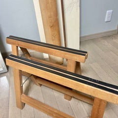 スタンド+廃材/ メラミン化粧板など