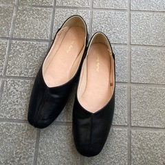 黒パンプス　LL