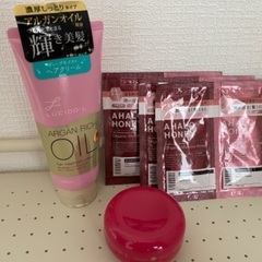 ルシードエル流さないトリートメント、ヘアワックスなど5点セット100円