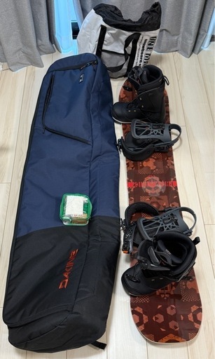 スノーボード 板、ブーツ等セット