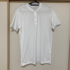 UNIQLO メンズＭ　白ポロシャツ