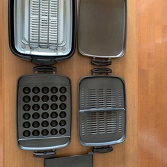 ホットプレート(平面•焼き肉•たこ焼き)の画像