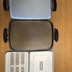 ホットプレート(平面•焼き肉•たこ焼き)の画像