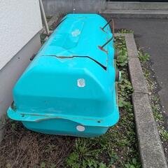灯油タンク　ガーデニング物入れ　DAY 　鉄クズ　スクラップ　値下げ！！の画像