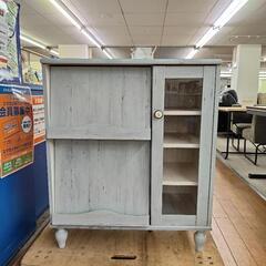 ジモティー見た！で5％OFF！【フラップ扉キャビネット】白井産業