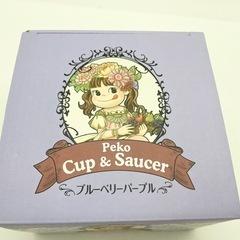 不二家 ペコちゃん カップ＆ソーサー の画像