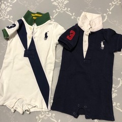 ラルフローレン 𝐑𝐚𝐥𝐩𝐡 𝐋𝐚𝐮𝐫𝐞𝐧 ロンパース ベビー