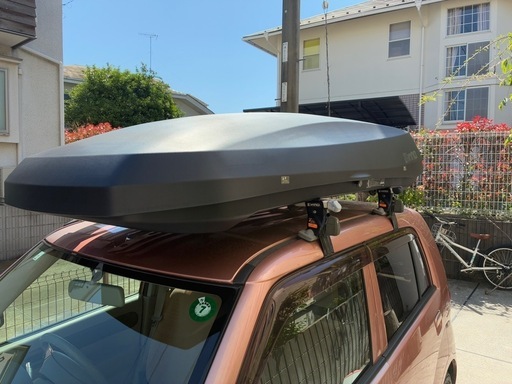 ルーフボックスINNO BRM2020 Phantom ブラック