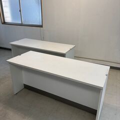 オフィス用カウンターテーブル2台