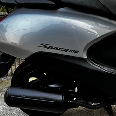 ホンダ　スペイシー100 シルバー　期間限定価格　　の画像