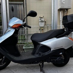 ホンダ　スペイシー100 シルバー　7日までに購入決定したら自賠...