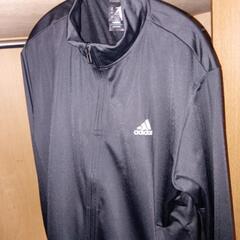 アディダス　ジャージ　上下　ブラック　3XL