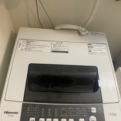 【Hisense】2016年製洗濯機