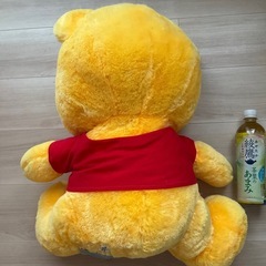 プーさんのジャンボぬいぐるみの画像