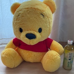 プーさんのジャンボぬいぐるみの画像