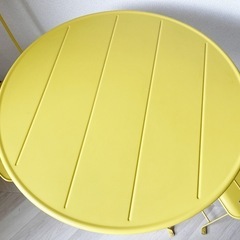 IKEA屋外用折りたたみテーブル&チェアの画像