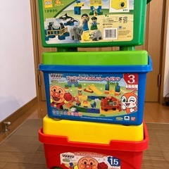 アンパンマンブロック　LEGO レゴブロック　3箱セット
