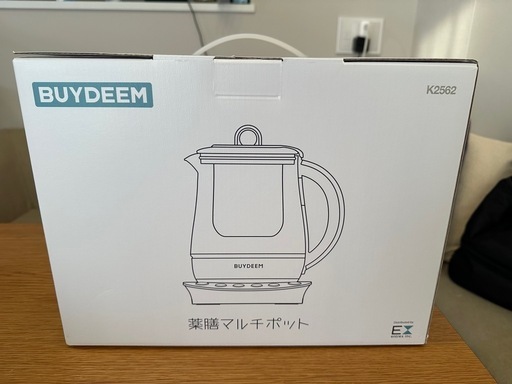 【新品】BUYDEEM 薬膳マルチポット 1.5L ホワイト