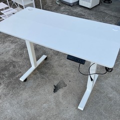 昇降デスク　オフィス用品　キャスター付き　PCデスク　机　テーブ...