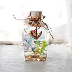 ★海モチーフのハーバリウム　オリジナル熱帯魚の画像