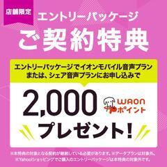 イオンモバイル エントリーパッケージ 5枚セット 店舗購入品の画像