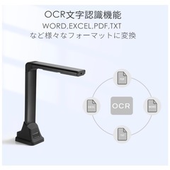 お値引きしました！ドキュメントスキャナー 500万画素 多言語OCR機能 Windows対応の画像