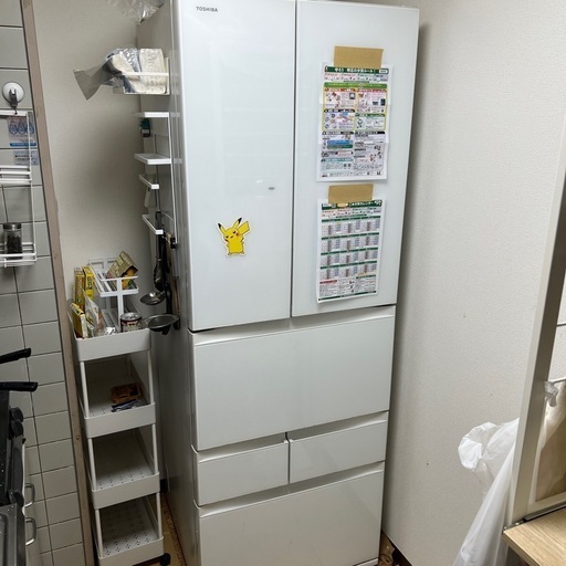 冷蔵庫　Toshiba gr-r460fk