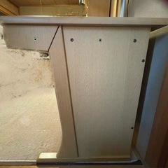 子供勉強机(照明・デスクワゴン付き)の画像