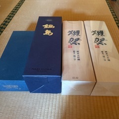 お酒の空箱です。の画像