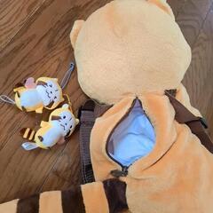 ラスカルぬいぐるみリュック&マスコットの画像