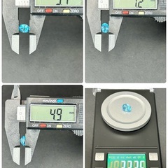 スイス ブルートパーズ 2.32ct 天然石 ルースの画像