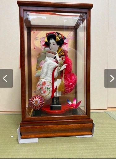 伝統工芸品　御羽子板飾 御羽子板飾 春光 号数10