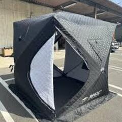 新古品　テントサウナ　ブラック　４人用　YKKファスナーで壊れに...