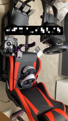 スラストマスター　t300rs 、コックピット付き　ハンコン