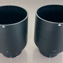 汎用 アルミ製 マフラーカッター ２個、マフラー適用径70-76mm 外径105mmの画像