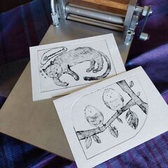 ライフカレッジ ア・グ・リ・  はじめての版画教室の画像