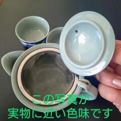 台湾茶器🏵️花柄飲茶セットの画像