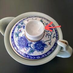 台湾茶器🏵️花柄飲茶セットの画像