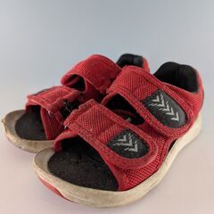 Benesse サンダル 中古 靴 シューズ 赤 16cm