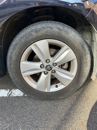 ハリアー　17インチホイールタイヤセット