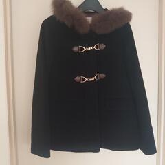 anysis ファー付ダッフルコートの画像
