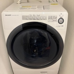乾燥洗濯機　ドラム式　2018年製