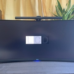 極美品 DELL S3422DWG 34インチ 曲面ゲーミングモニター WQHD/144Hz/1ms/保証付 の画像