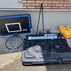 バスケットゴールの画像