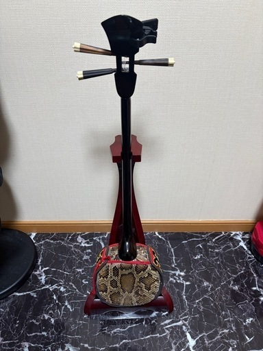 本革三線 (t.k) 宜野湾の楽器の中古あげます・譲ります