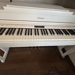 【引き取り限定】Roland HP603 ホワイト デジタルピア...