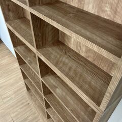 ☆【新品】組み合わせ上下書棚セット90 WNT☆ ☆【新品】組み合わせ上下書棚セット90 WNT☆