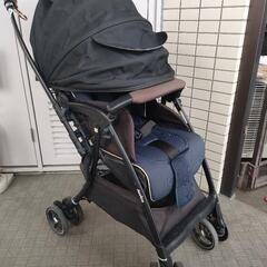 Apricaラクーナクッション　ベビーカーの画像