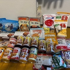 食品 保存食等 大量