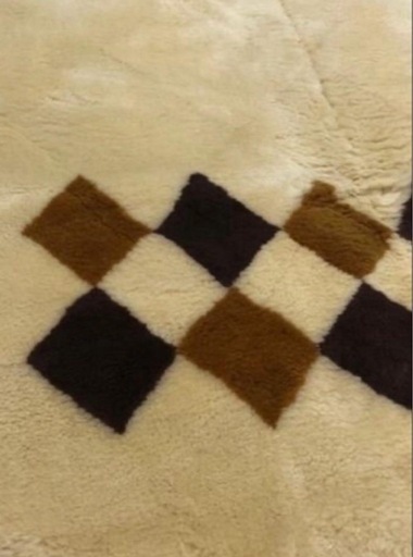 元値36万円　未使用　ムートンシーツ（シングルベッド用）